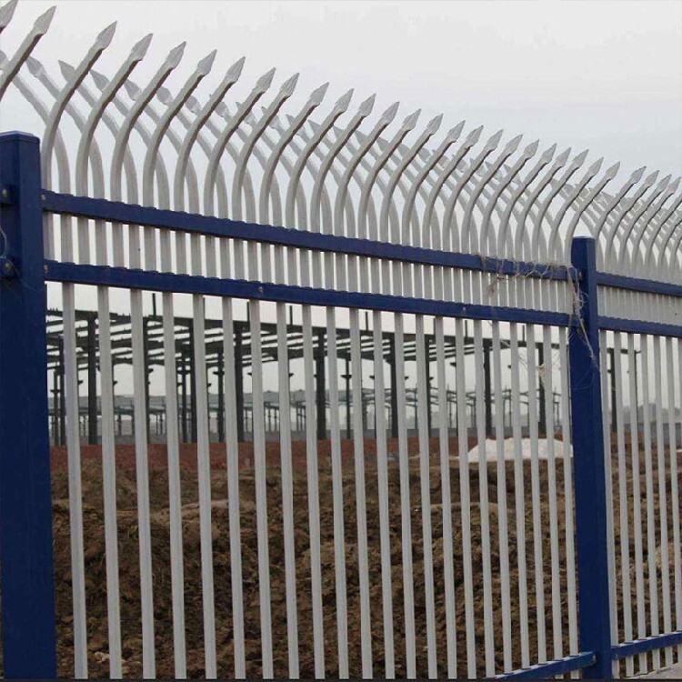 锌钢护栏围墙金属围墙栏杆(图1)