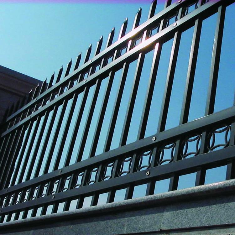 锦银丰护栏：高层住宅小区锌钢百叶窗空调护栏连廊护栏定制厂家